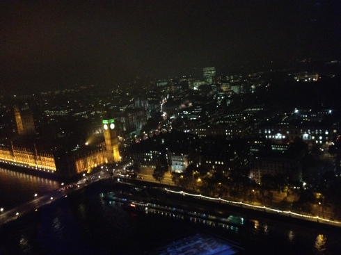 A view from the eye.